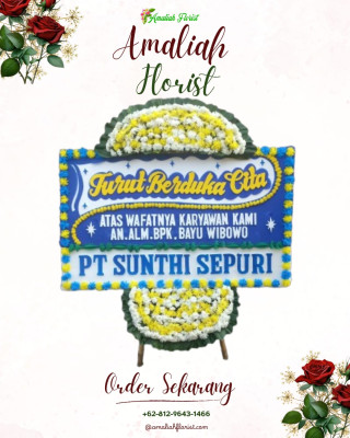 Papan Bunga Duka di Ngeposari