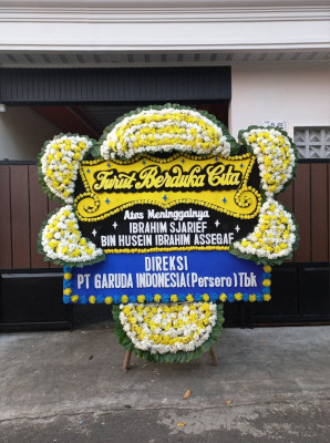 Papan Bunga Duka di Ngeposari
