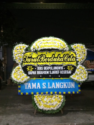 Papan Bunga Duka di Ngeposari