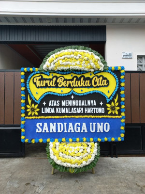 Papan Bunga Duka di Ngeposari